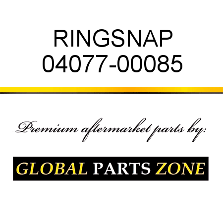 RING,SNAP 04077-00085