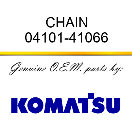 CHAIN 04101-41066