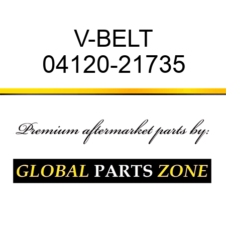 V-BELT 04120-21735
