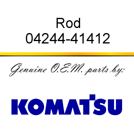 Rod 04244-41412