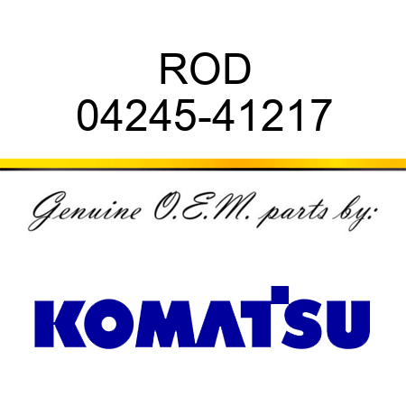 ROD 04245-41217