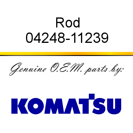 Rod 04248-11239