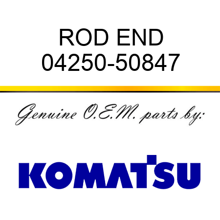 ROD END 04250-50847