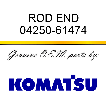 ROD END 04250-61474