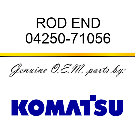 ROD END 04250-71056