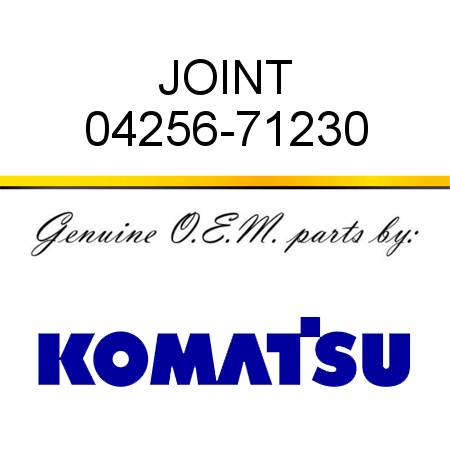 JOINT 04256-71230