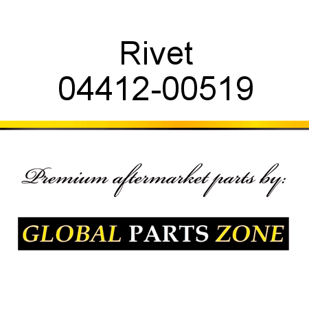 Rivet 04412-00519