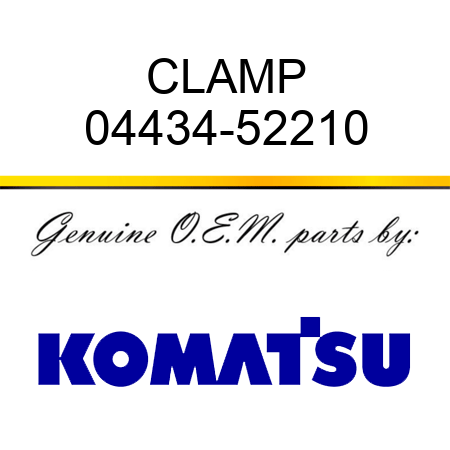 CLAMP 04434-52210