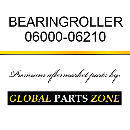 BEARING,ROLLER 06000-06210