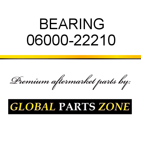 BEARING 06000-22210