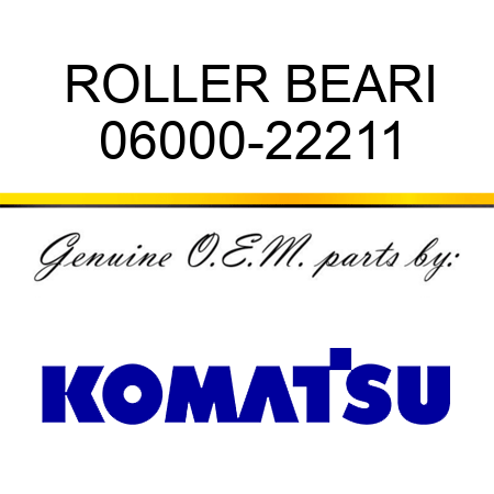 ROLLER BEARI 06000-22211