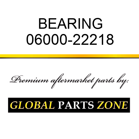 BEARING 06000-22218