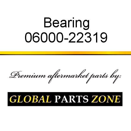 Bearing 06000-22319