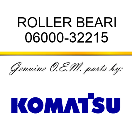 ROLLER BEARI 06000-32215