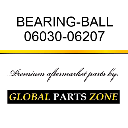 BEARING-BALL 06030-06207