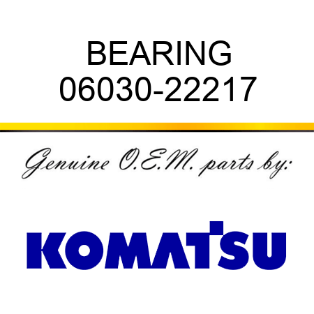 BEARING 06030-22217
