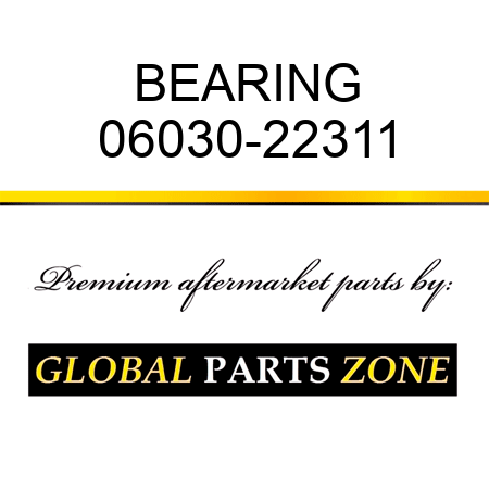 BEARING 06030-22311