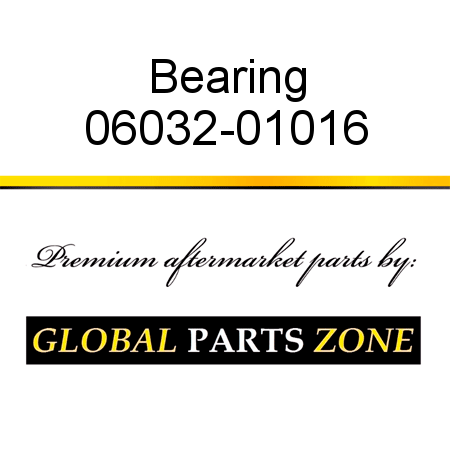 Bearing 06032-01016