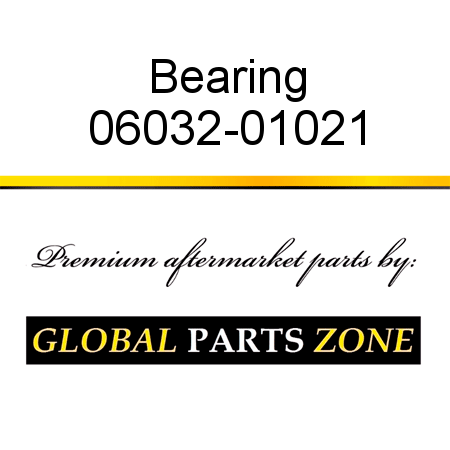 Bearing 06032-01021