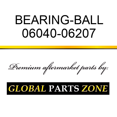 BEARING-BALL 06040-06207