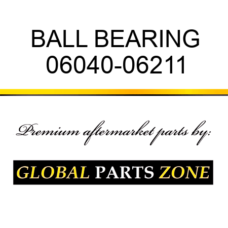 BALL BEARING 06040-06211