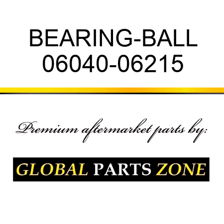 BEARING-BALL 06040-06215