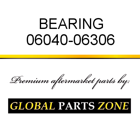 BEARING 06040-06306