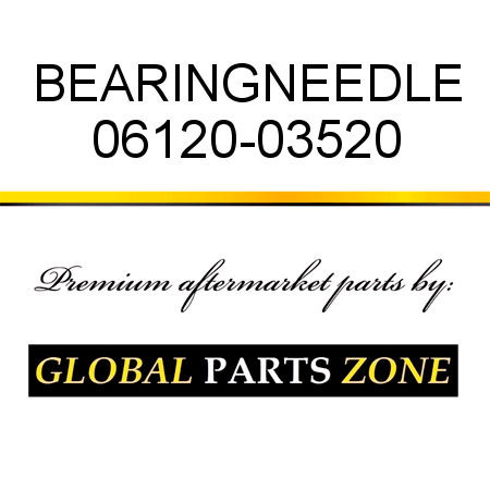 BEARING,NEEDLE 06120-03520