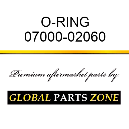O-RING 07000-02060
