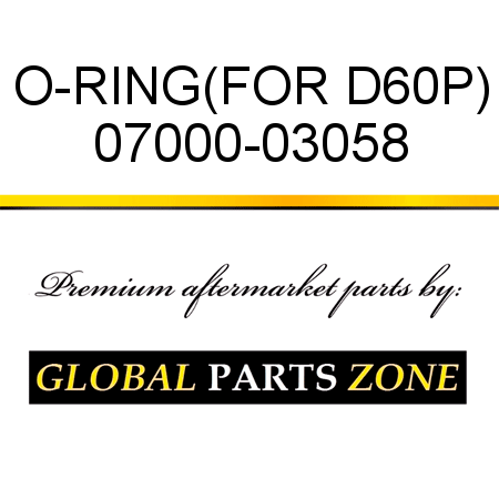 O-RING,(FOR D60P) 07000-03058