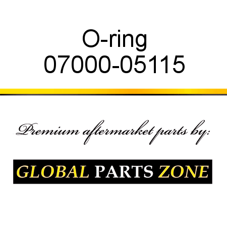 O-ring 07000-05115