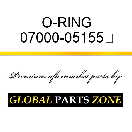 O-RING 07000-05155	