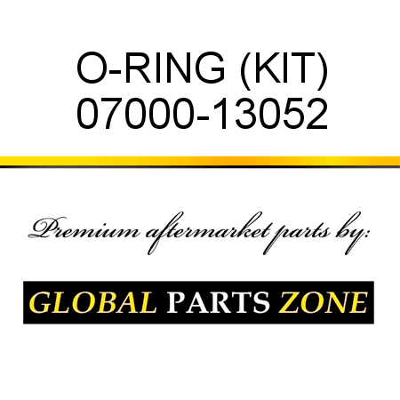 O-RING (KIT) 07000-13052