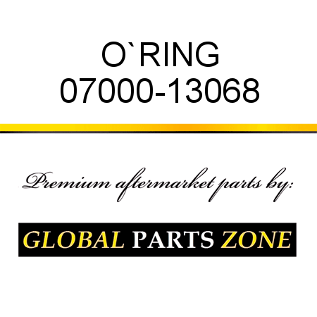 O`RING 07000-13068