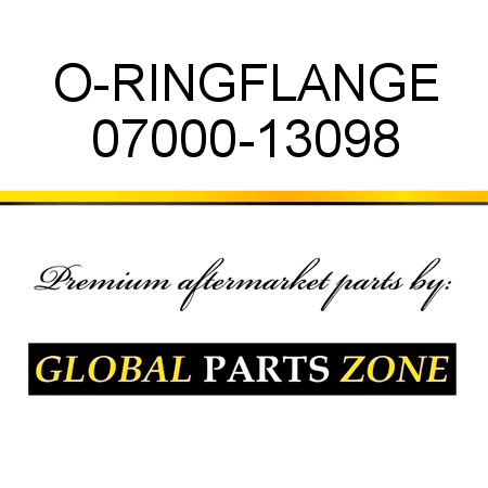 O-RING,FLANGE 07000-13098
