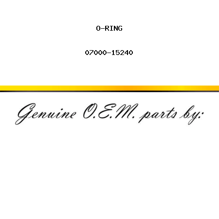 O-RING 07000-15240