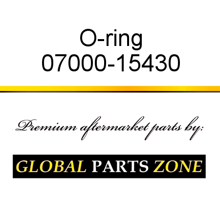 O-ring 07000-15430