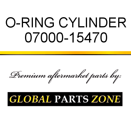 O-RING, CYLINDER 07000-15470