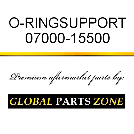 O-RING,SUPPORT 07000-15500