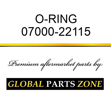 O-RING 07000-22115