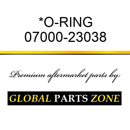 *O-RING 07000-23038