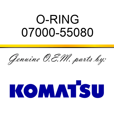 O-RING 07000-55080