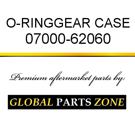 O-RING,GEAR CASE 07000-62060