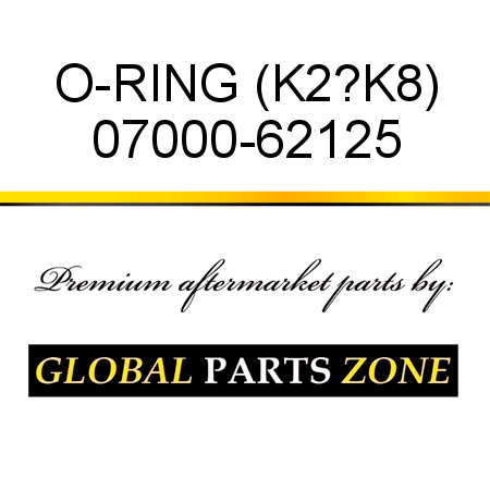 O-RING (K2?K8) 07000-62125