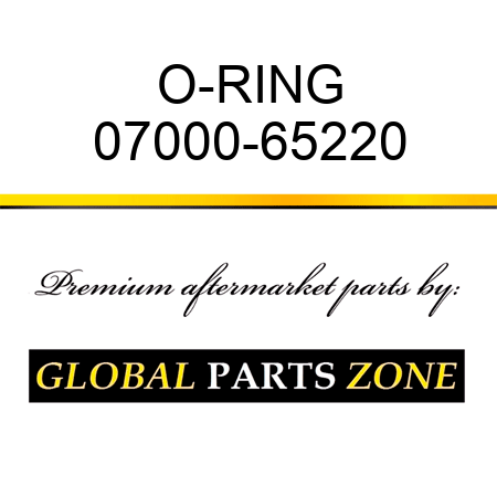 O-RING 07000-65220