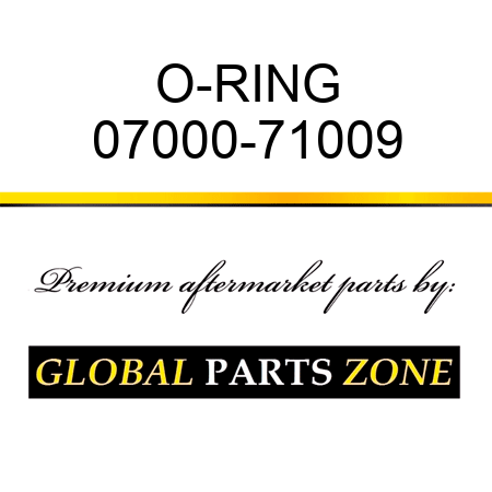 O-RING 07000-71009