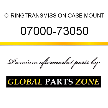 O-RING,TRANSMISSION CASE MOUNT 07000-73050
