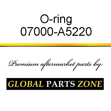 O-ring 07000-A5220