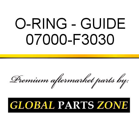 O-RING - GUIDE 07000-F3030