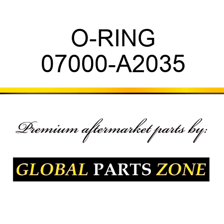 O-RING 07000-A2035